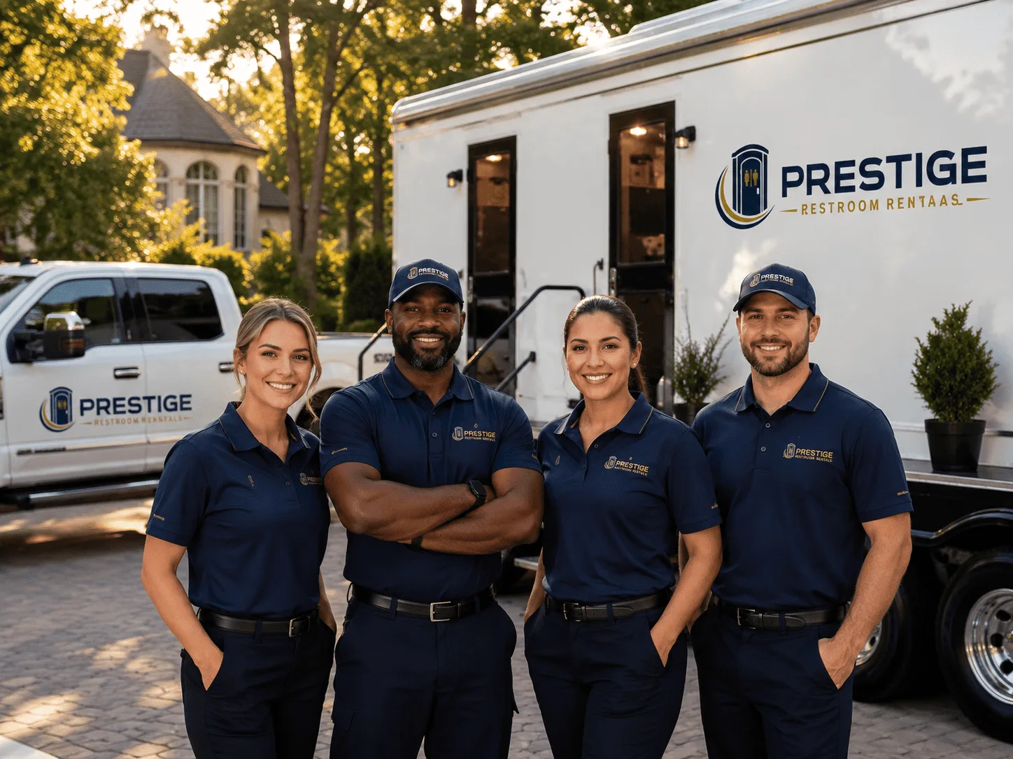 Trusted Luxury Portable Restrooms company in Gaston, IN
